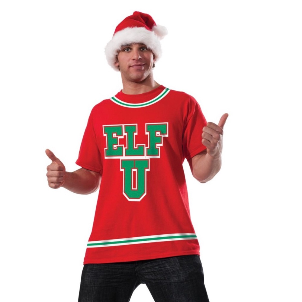 NWT Rubies “Elf U” T-shirt XL Men’s Christmas